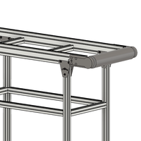87-000-0 MODULAR SOLUTIONS CONVEYOR PART<BRE>CONVEYOR LEG SWIVEL PLATE ? 35?